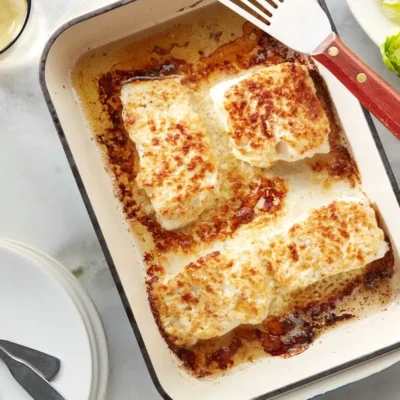 Halibut With Garlic