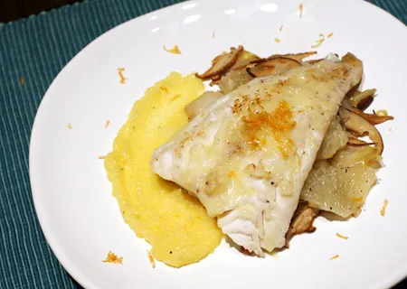 Halibut With Grapefruit Beurre Blanc