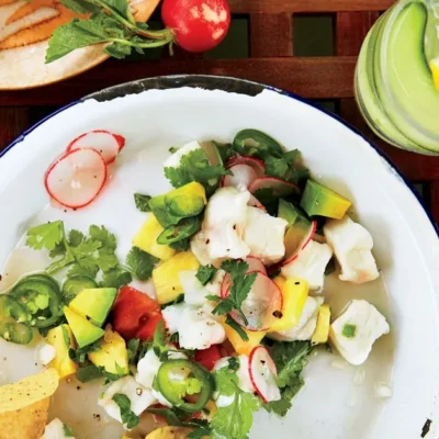 Halibut With Lime And Tequila