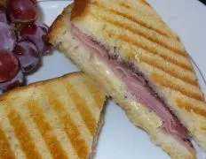 Ham And Brie Panini Sandwich