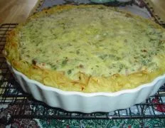 Ham And Swiss Asparagus Pie