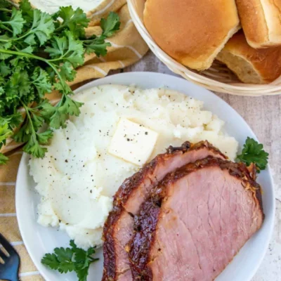 Ham With Pineapple Sauce