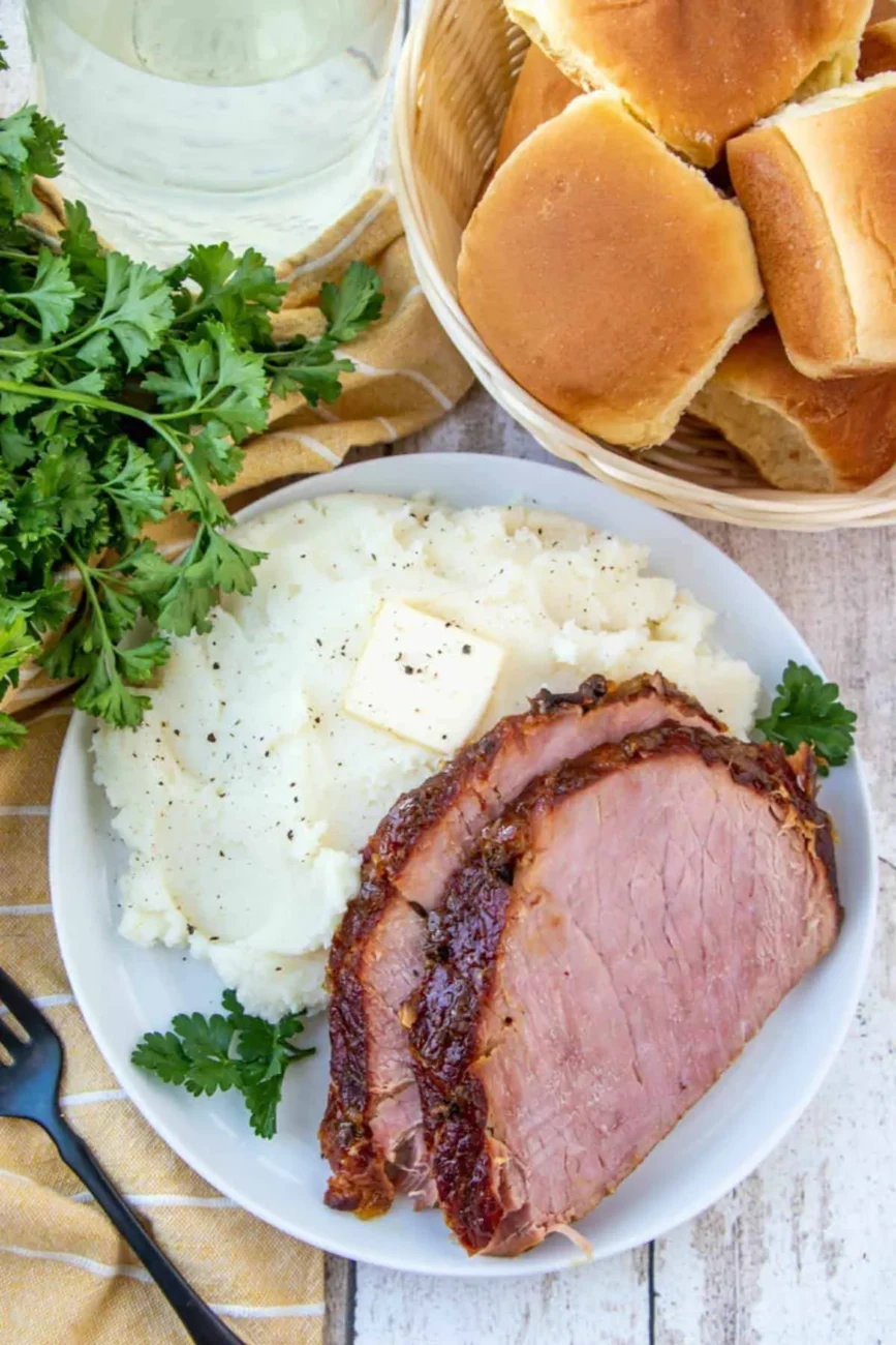 Ham With Pineapple Sauce