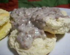 Hamburger Cream Gravy