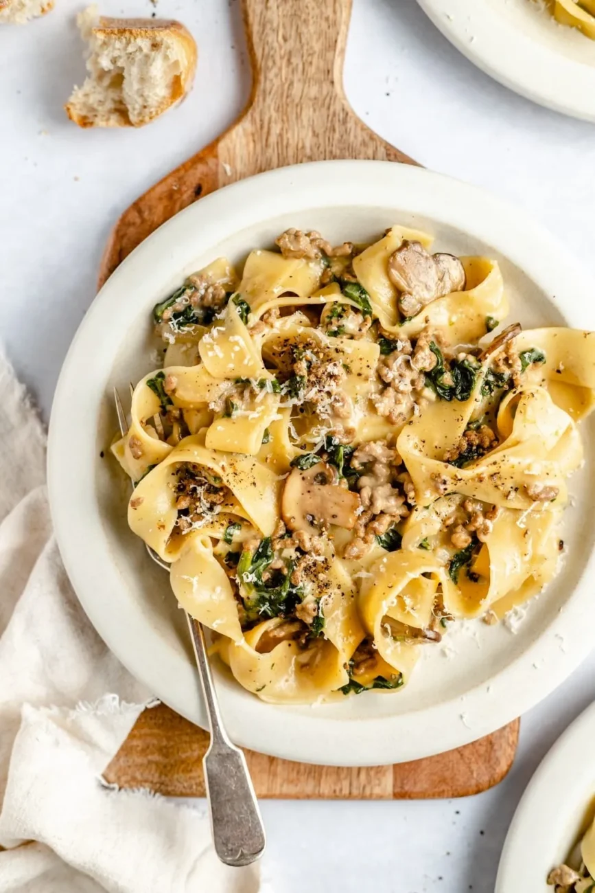 Hamburger Spinach Casserole