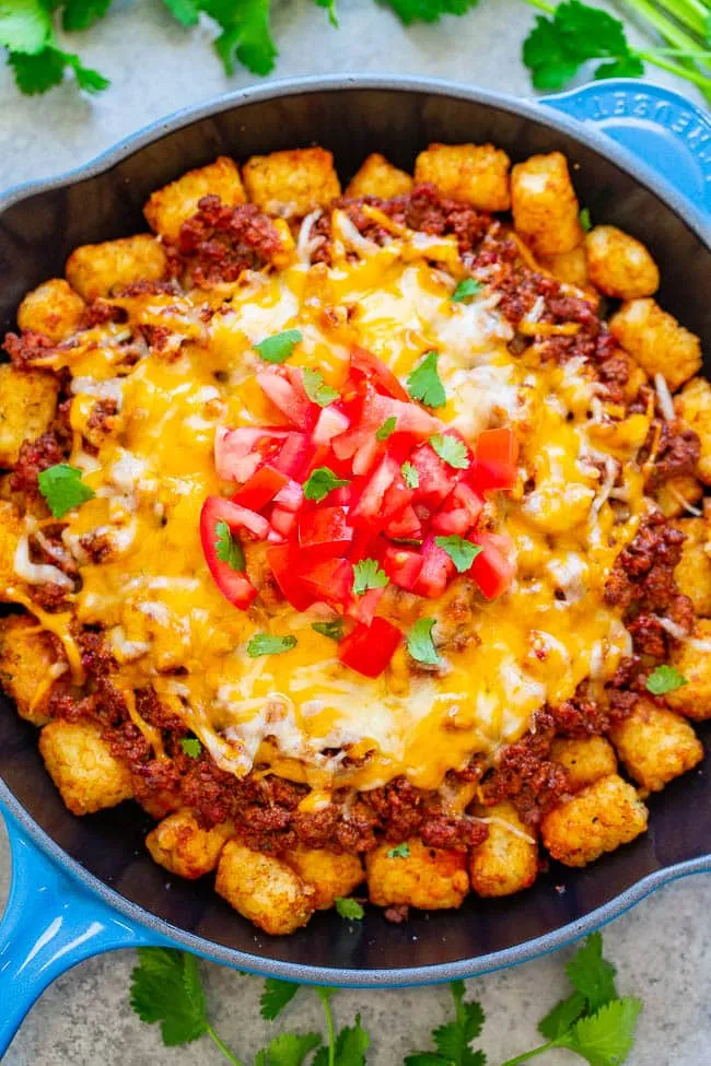 Hamburger Tater Tot Casserole