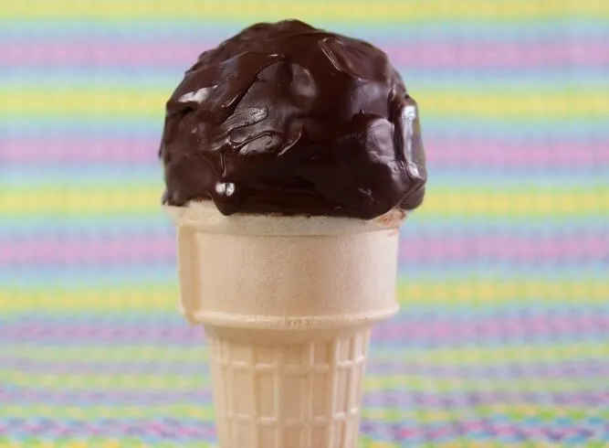 Hard Chocolate Sauce Dairy Queen Style