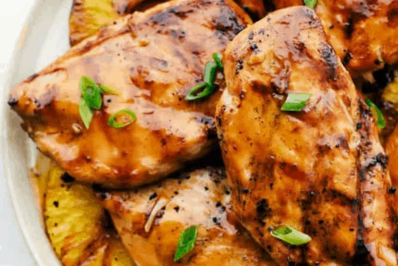Hawaiian Grilled Chicken And Pineapple