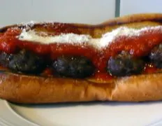 Healthier Meatball Subs