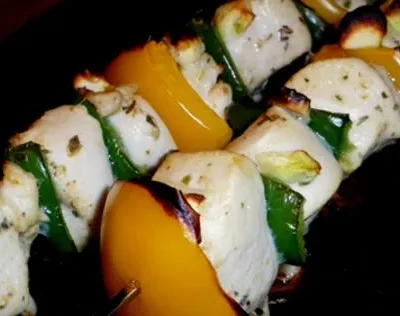 Healthy Cuban Chicken Skewers Recipe - Only 3 WW Points!