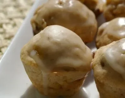 Healthy Frosted Banana Bread Muffins Recipe - Only 2 Ww Points!