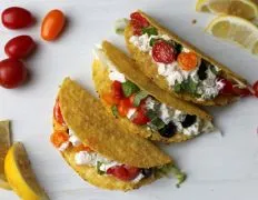 Healthy Greek Style Chicken Tacos