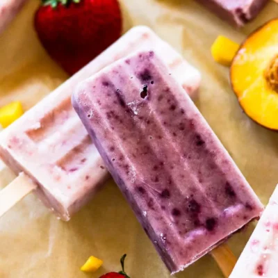 Healthy Homemade Yogurt Popsicle Recipe
