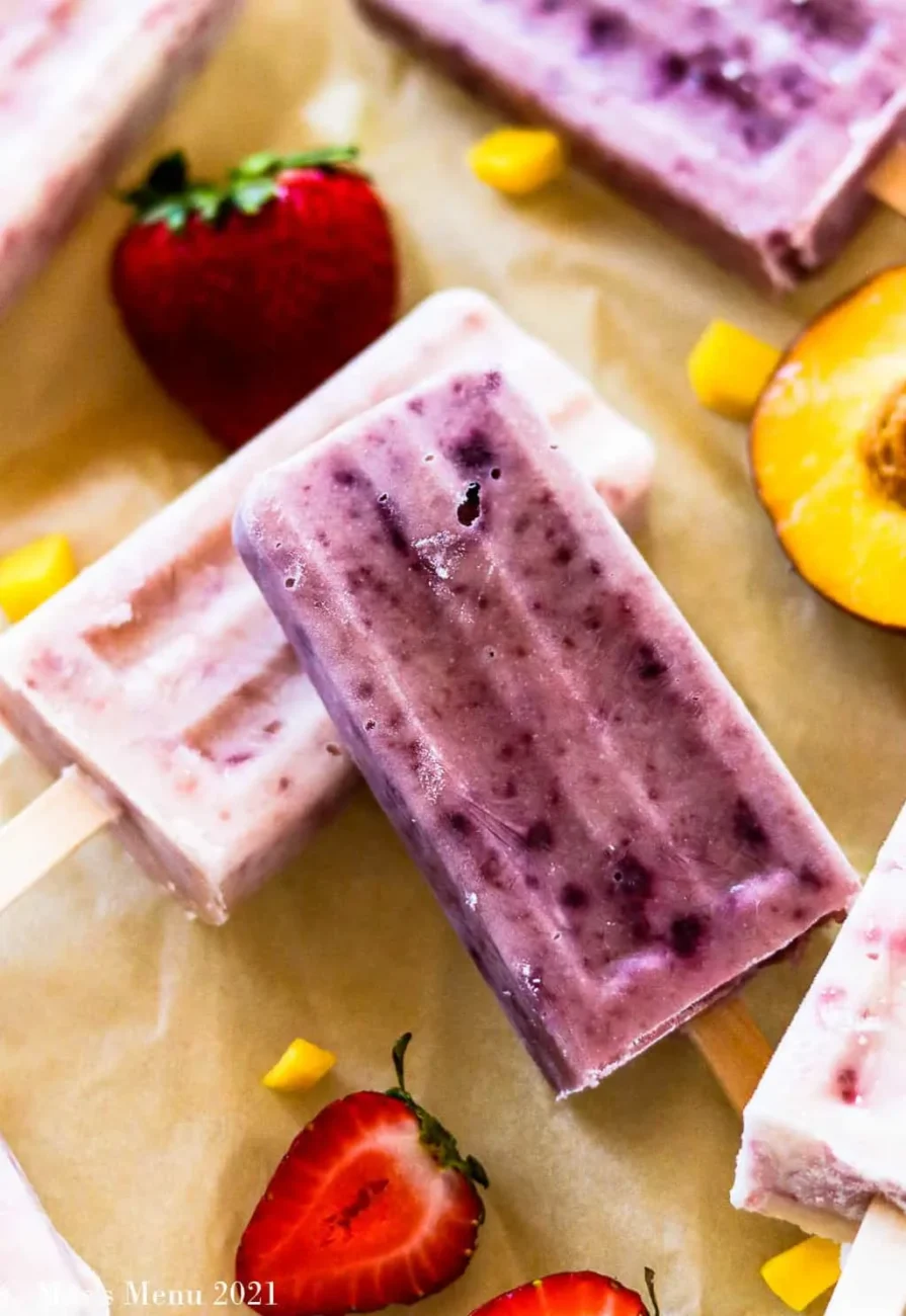 Healthy Homemade Yogurt Popsicle Recipe