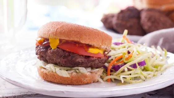 Healthy & Juicy Low-Calorie Hamburgers Recipe