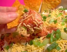Healthy Layered Nacho Dip Recipe - Only 2 WW Points