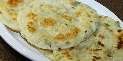 Healthy Scallion Pancakes