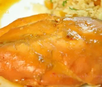 Healthy Slow Cooker Teriyaki Chicken Recipe - Only 6 Ww Points!