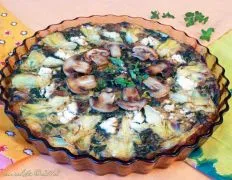 Healthy Spinach and Artichoke Quiche – Weight Watchers Friendly