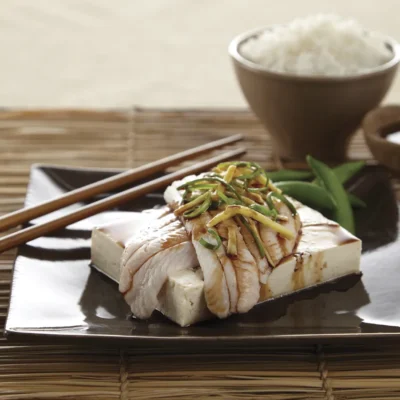 Healthy Steamed Tofu And Fish Delight Recipe