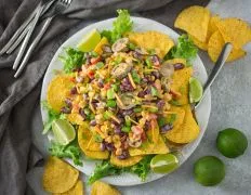 Healthy Vegetarian Taco Salad Recipe - Low-Fat Delight