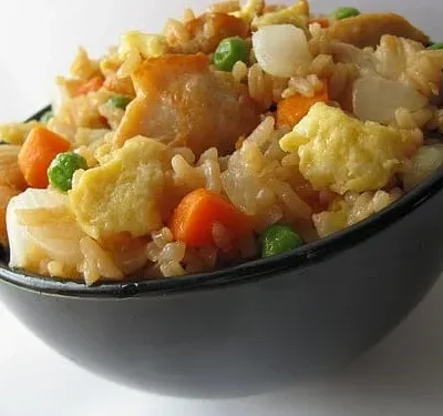 Healthy Weight Watchers Chicken Fried Rice - Only 3 SmartPoints