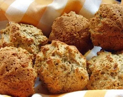Healthy Whole Wheat Savory Dinner Muffins Recipe