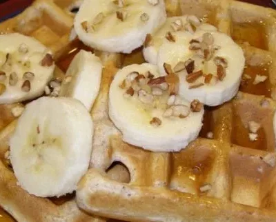 Healthy Whole Wheat and Flaxseed Waffles Recipe
