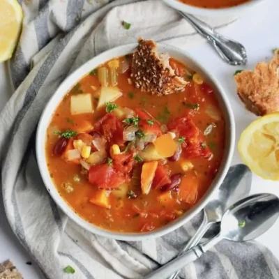 Hearty Garden Vegetable Soup: A Nutrient-Packed Comfort Food