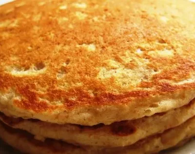 Hearty Oatmeal Pancakes