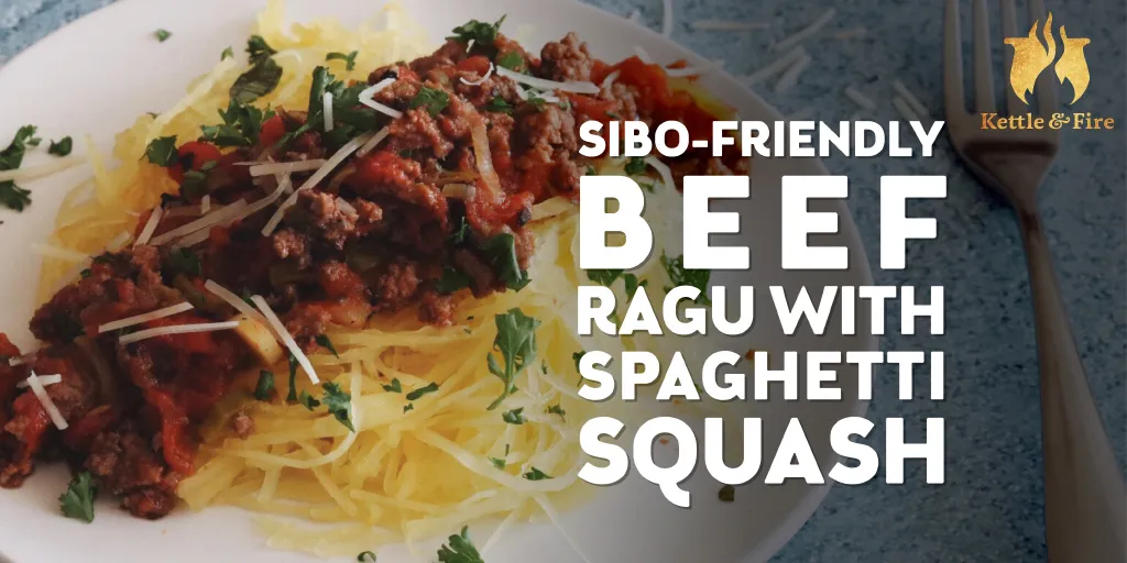 Hearty Spaghetti Squash with Savory Meat Ragu Recipe
