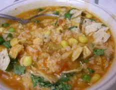 Hearty Spicy Chicken and Rice Soup Recipe