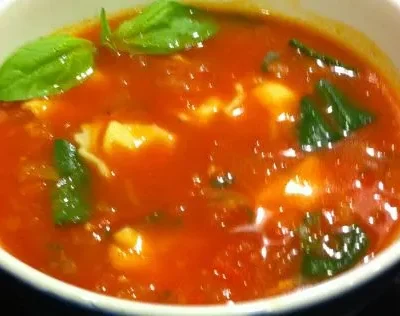 Hearty Tomato Basil Soup Recipe: A Classic Comfort Food