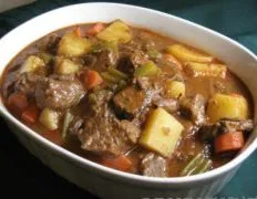 Hearty Vegetable-Infused Beef Stew Recipe