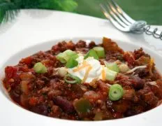Hearty And Spicy Ground Turkey Chili Recipe