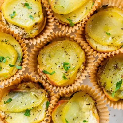 Herb And Goats Cheese Muffins