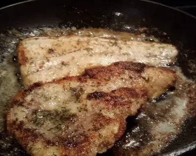 Herb-Butter Baked White Fish: A Flavorful Seafood Delight