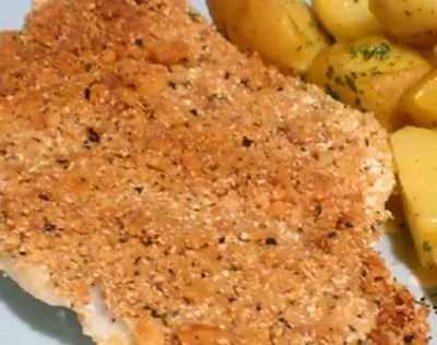 Herb-Coated Cod