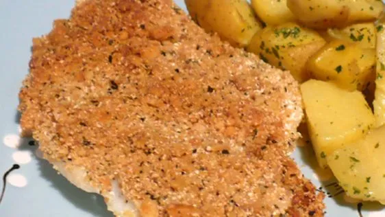 Herb-Coated Cod