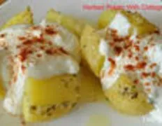 Herbed Potato With Cottage Cheese