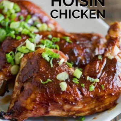 Hoisin Barbecue Chicken Breasts