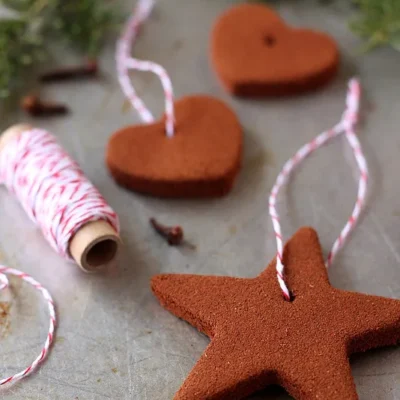 Holiday Cinnamon Ornaments