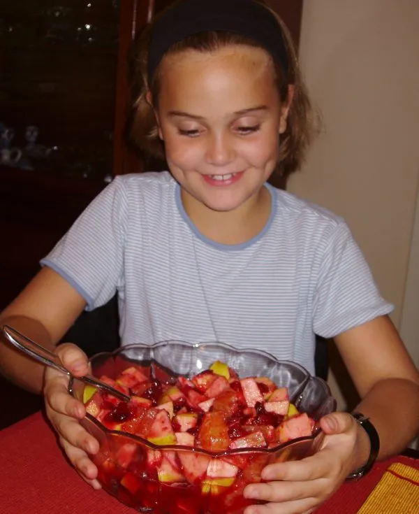 Holiday Cranberry Fruit Salad