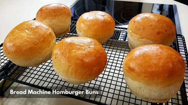 Homemade Hamburger Buns Bread Machine