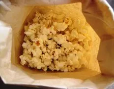 Homemade Microwave Popcorn