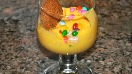 Homemade Rainbow Mixed Fruit Ice Cream Delight