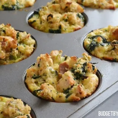 Homemade Savory Stuffing Muffins Recipe