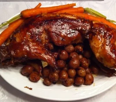Honey Baked Rabbit Or Chicken