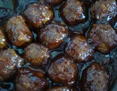 Honey Garlic Appetizer Meatballs