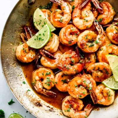 Honey Lime Cajun Shrimp Stir Fry